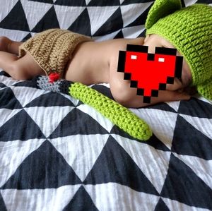 Baby photo prop outfit